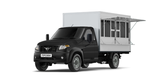 УАЗ Профи Автомагазин - Черный металлик